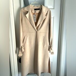 Zara suede coat